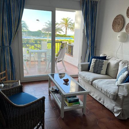 Sea & Pool View Garden Apartment Las Palmeras Nerja Exterior photo